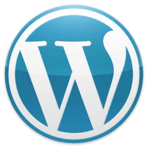 wordpress logo- Technoid FZE website development company in dubai