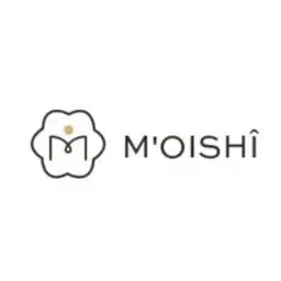 Logo of MOISHI, the renowned Japanese mochi ice cream and confectionary brand in Dubai, UAE.